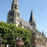 Extérieur de la Collégiale Notre-Dame de Poissy