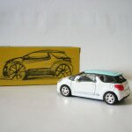 Miniature de la voiture DS3 © Office de tourisme de Poissy